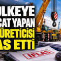 21 ülkeye ihracat yapan vinç üreticisi iflas etti