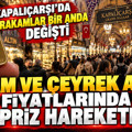 Kapalıçarşı'da altın bugün ne kadar? Gram altın, çeyrek altın kaç TL oldu? (14 Ekim)
