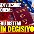Schengen vizesinde yeni dönem: Randevu sistemi yarın değişiyor