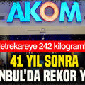 41 yıl sonra İstanbul'da rekor yağış: Metrekareye 242 kilogram