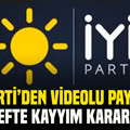 İYİ Parti’den dikkat çeken videolu paylaşım: Hedefte kayyım kararı var