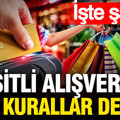 Taksitli alışveriş kuralı değişti: Resmi Gazete'de yayımlandı