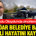 Üsküdar Belediye Başkan Vekili Dündar Ziya Gültekin hayatını kaybetti
