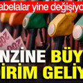 Benzin fiyatlarına 5,65 TL indirim geliyor: Tabelalar gece yarısı değişecek