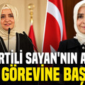 AK Partili Fatma Betül Sayan Kaya'nın ablası yeni görevine başladı