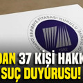 SPK'dan 37 kişi hakkında suç duyurusu kararı