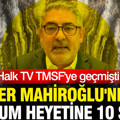 Cafer Mahiroğlu'ndan kayyum heyetine 10 soru: Halk TV TMSF'ye geçmişti
