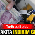 Benzine 4 lira 30 kuruş indirim geliyor