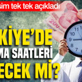 SGK uzmanı İsa Karakaş çalışma saatlerinin neden değişmesi gerektiğini açıkladı