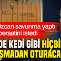 Tanju Özcan savunma yaptı, beraatini istedi: Evimde kedi gibi hiçbir şeye karışmadan oturacağım