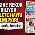 YENİÇAĞ Gazetesi: Vergide rekor kırılıyor millete hayrı olmuyor
