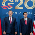 Dışişleri Bakanı Fidan, ABD Dışişleri Bakanı Rubio ile bir araya geldi