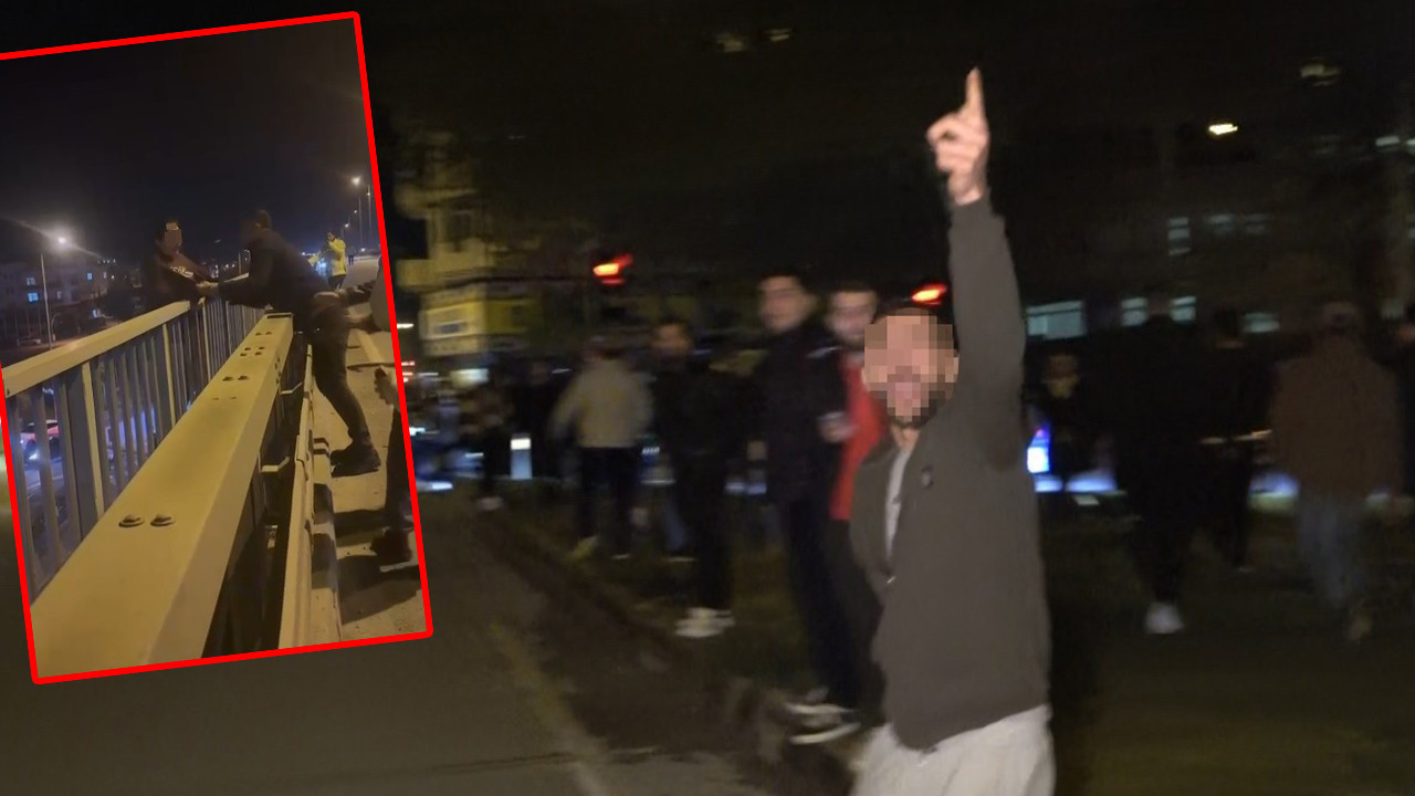 İnsanlık ölmüş dedirten olay! Kadın ölüm ile burun buruna: Canlı yayına geçtiler