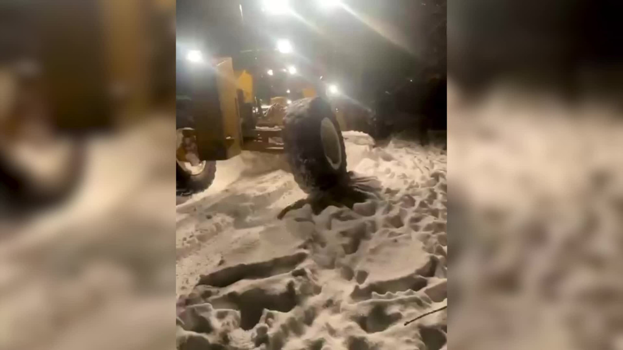 Giresun'da kar nedeniyle 39 köy yolu kapandı