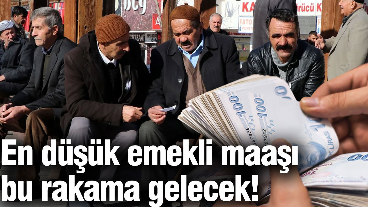 En düşük emekli maaşı bu rakama gelecek! Yandaş duyurdu…