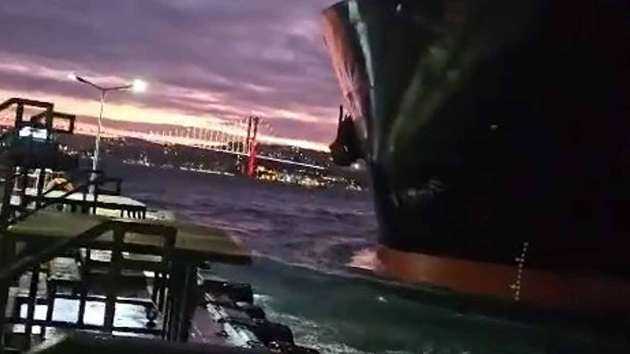 Facianın eşiğinden dönüldü! 190 metrelik gemi son anda durduruldu