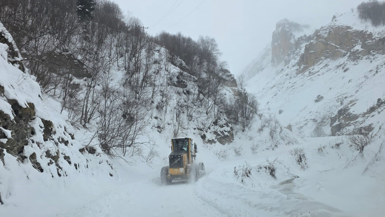 Artvin'de çığ düştü: Mahsur kalanlar var: Bölgeye ekipler sevk edildi