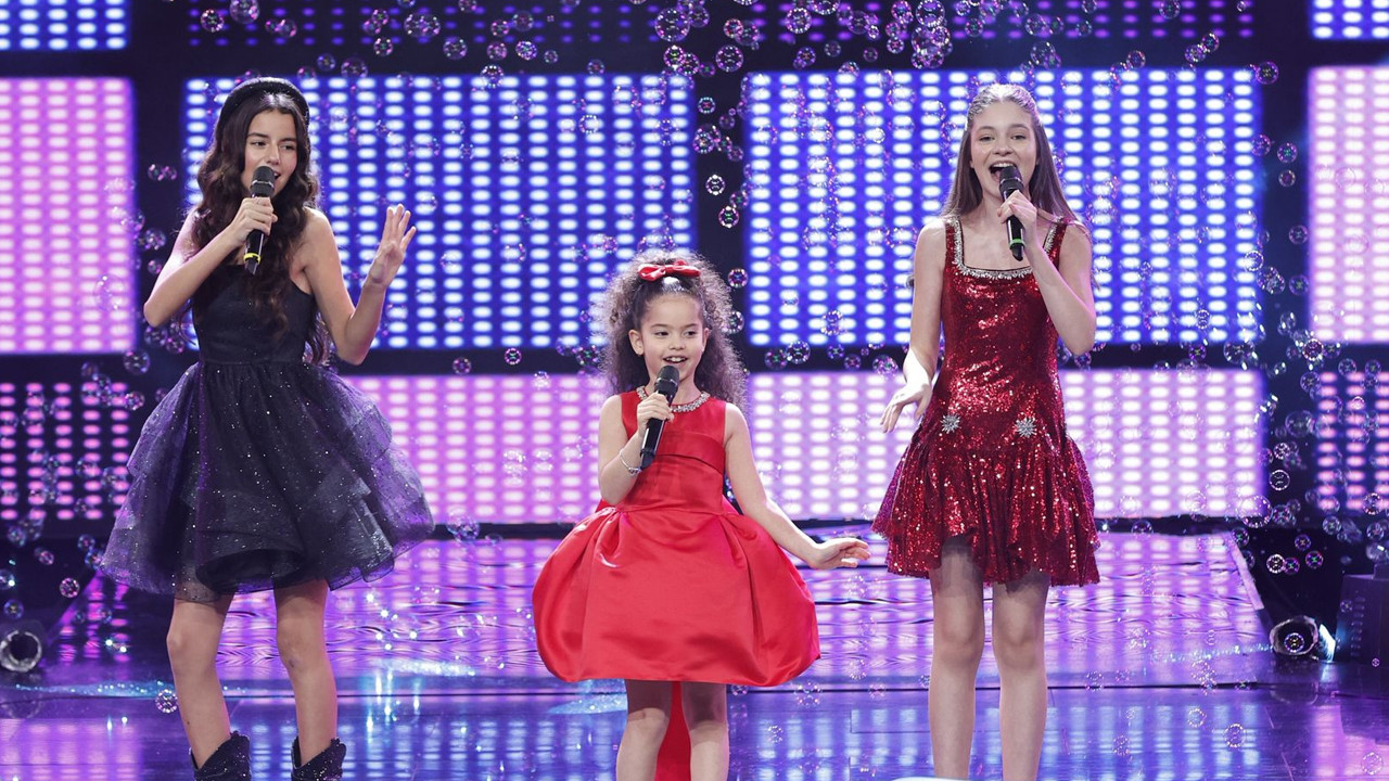 Daha sekiz yaşında: Çocuk oyuncu Yade Arayıcı O Ses Türkiye Yılbaşı sahnesine damga vurdu