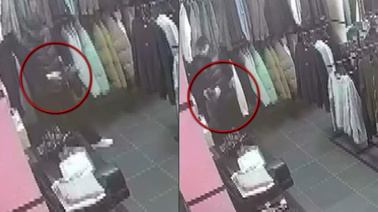 Hırsız sağını solunu kolaçan etti: Kamerayı hesaba koymadı