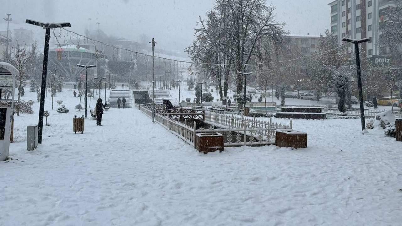Malatya’da eğitime kar engeli