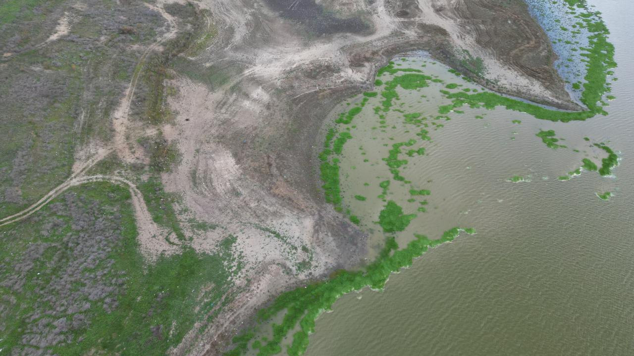 Türkmenli göleti alarm veriyor: Su seviyesi kritik noktalarda