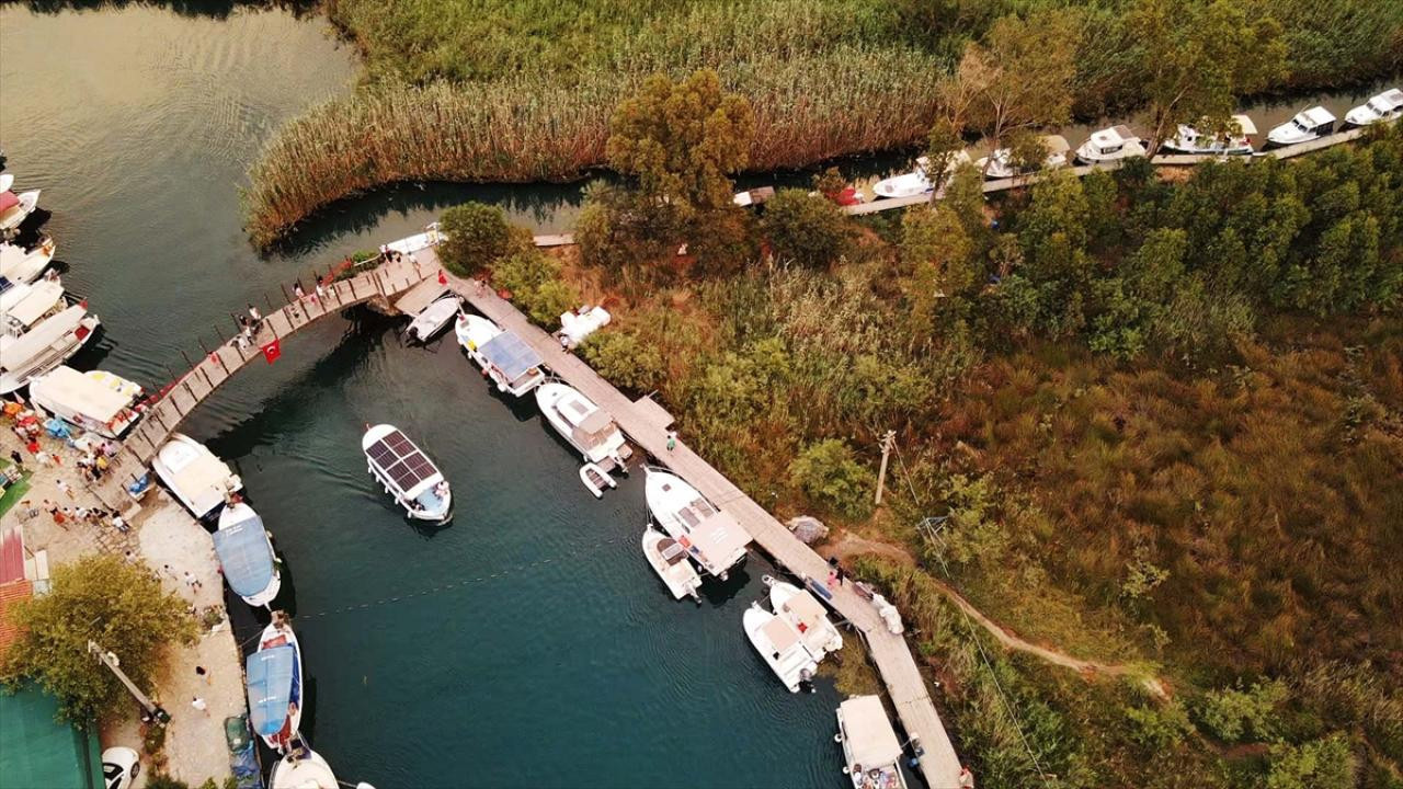 Uzaydan görüntülenen doğa harikası Akyaka dünya gündeminde