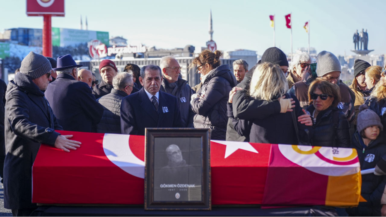 Galatasaray’dan Gökmen Özdenak’a veda: Cenaze töreni düzenlendi