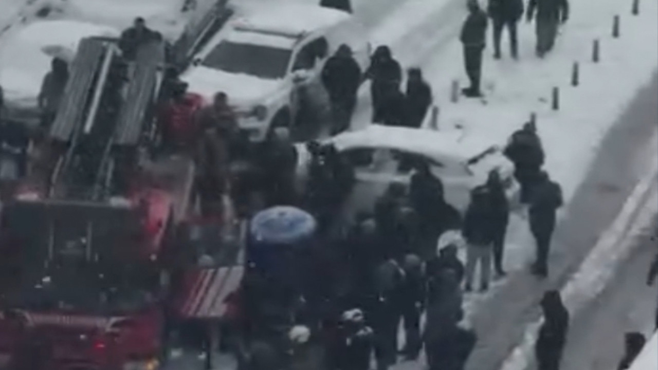 Kağıthane’de yürekleri ağza getirmişti: Kar topu oynayan çocuklara çarpan sürücü tutuklandı