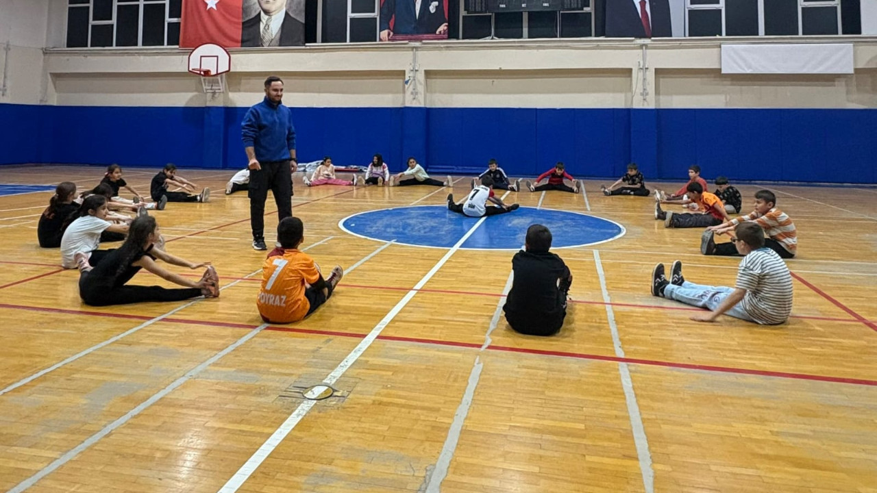 Bilecik'te gençlerin sportif potansiyelleri değerlendiriliyor