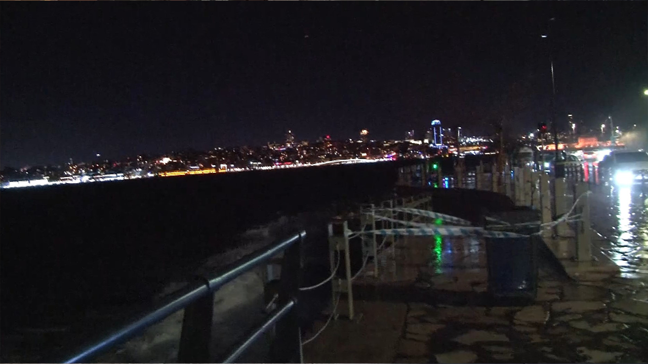 İstanbul'u lodos vurdu!