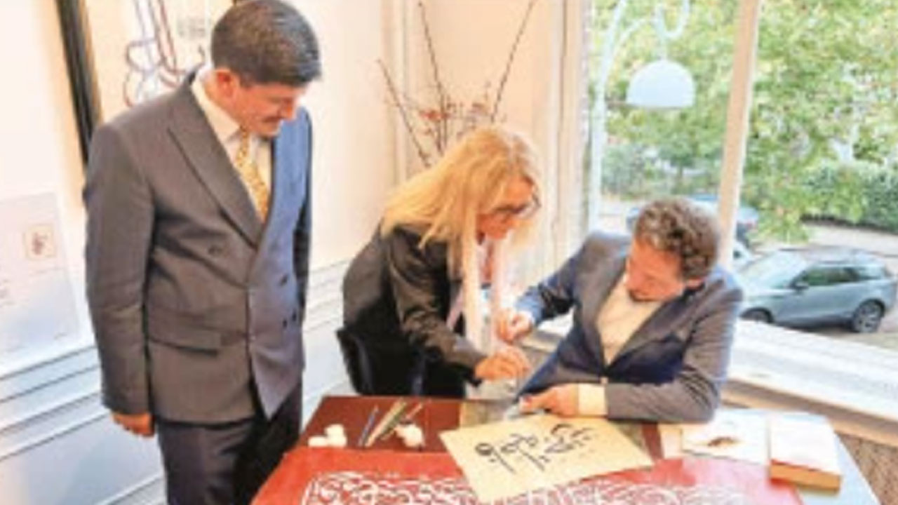 Adalet temalı hat sanatı yoğun katılımla gerçekleşti