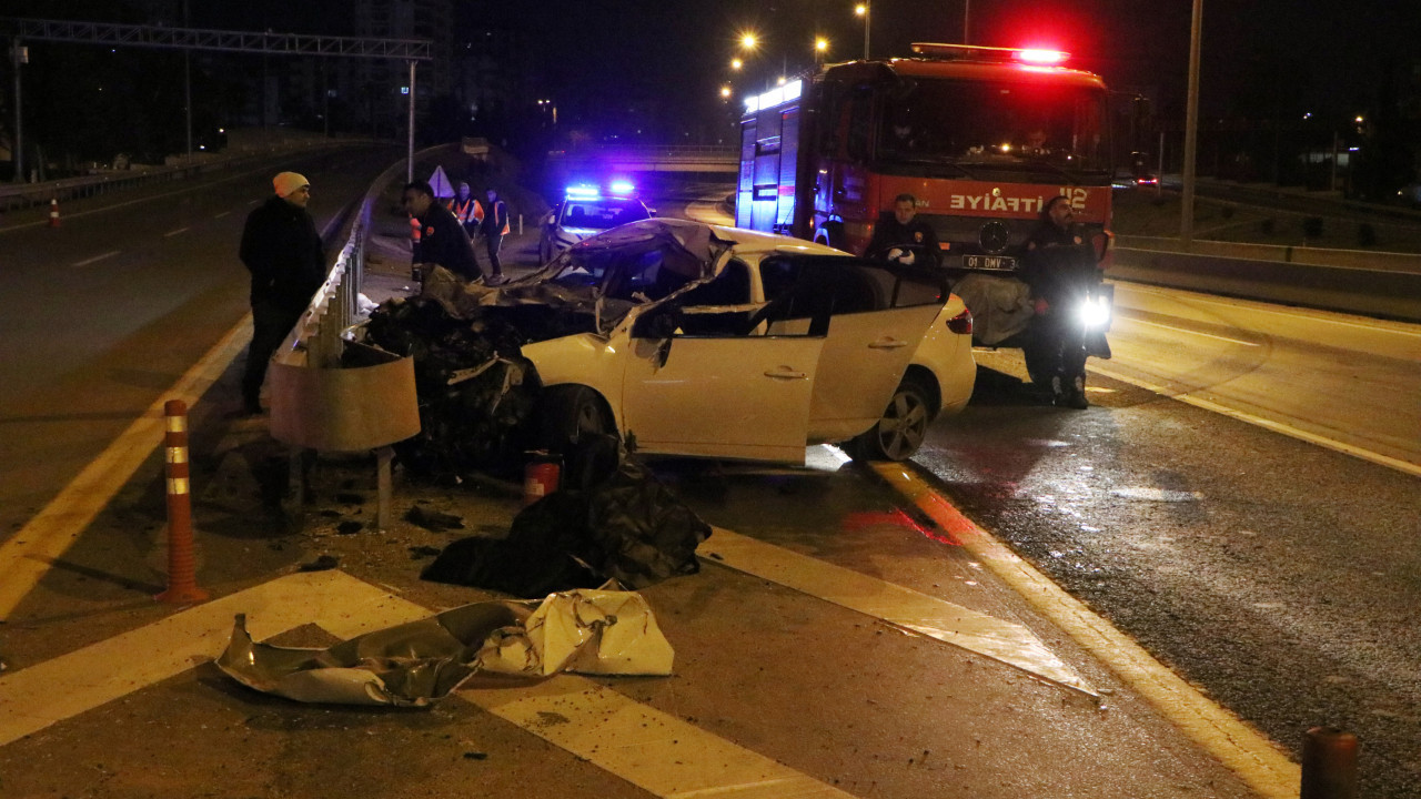 Adana’da otomobil ile TIR çarpıştı: 1 ölü