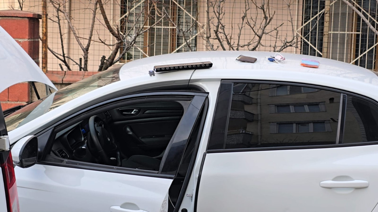 Çakarlı araç sürücüsüne 173 Bin lira ceza kesildi