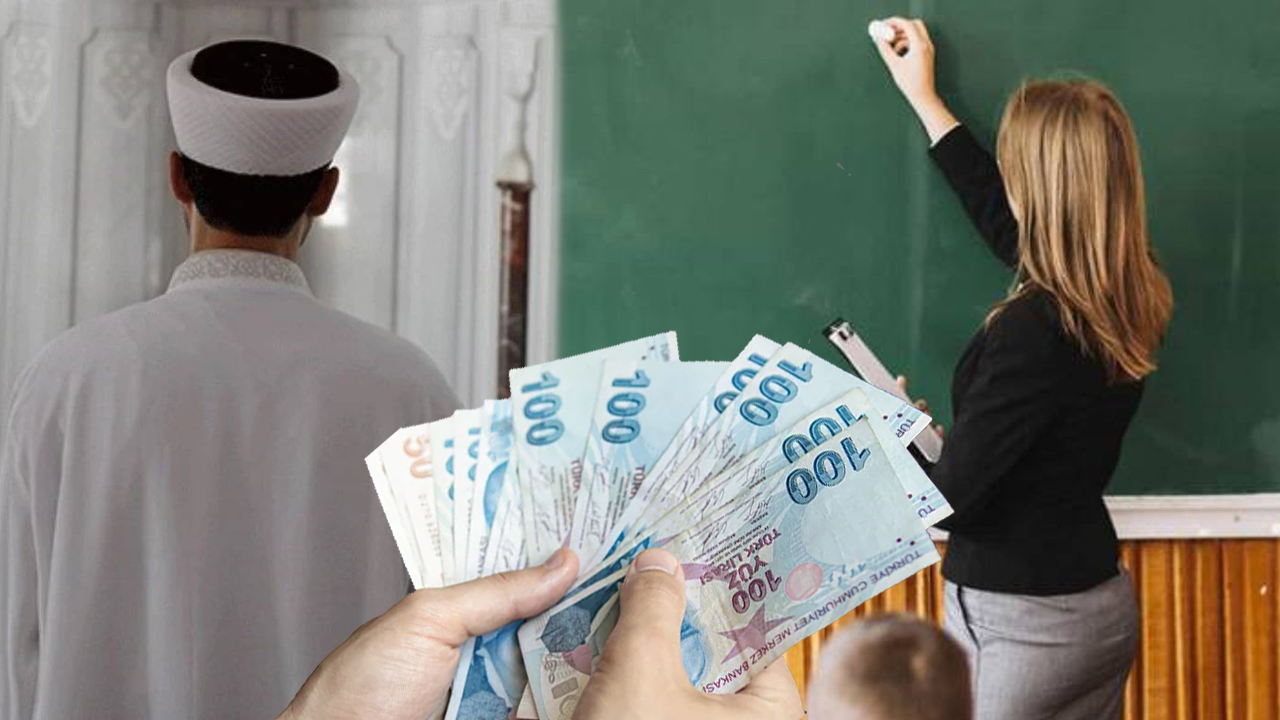 İşte AKP Türkiye'si! Vaiz ücreti öğretmen maaşını geçti