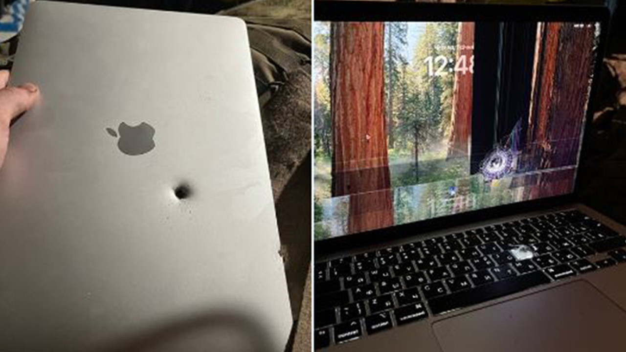 Savaştaki askerin hayatını bilgisayar kurtardı