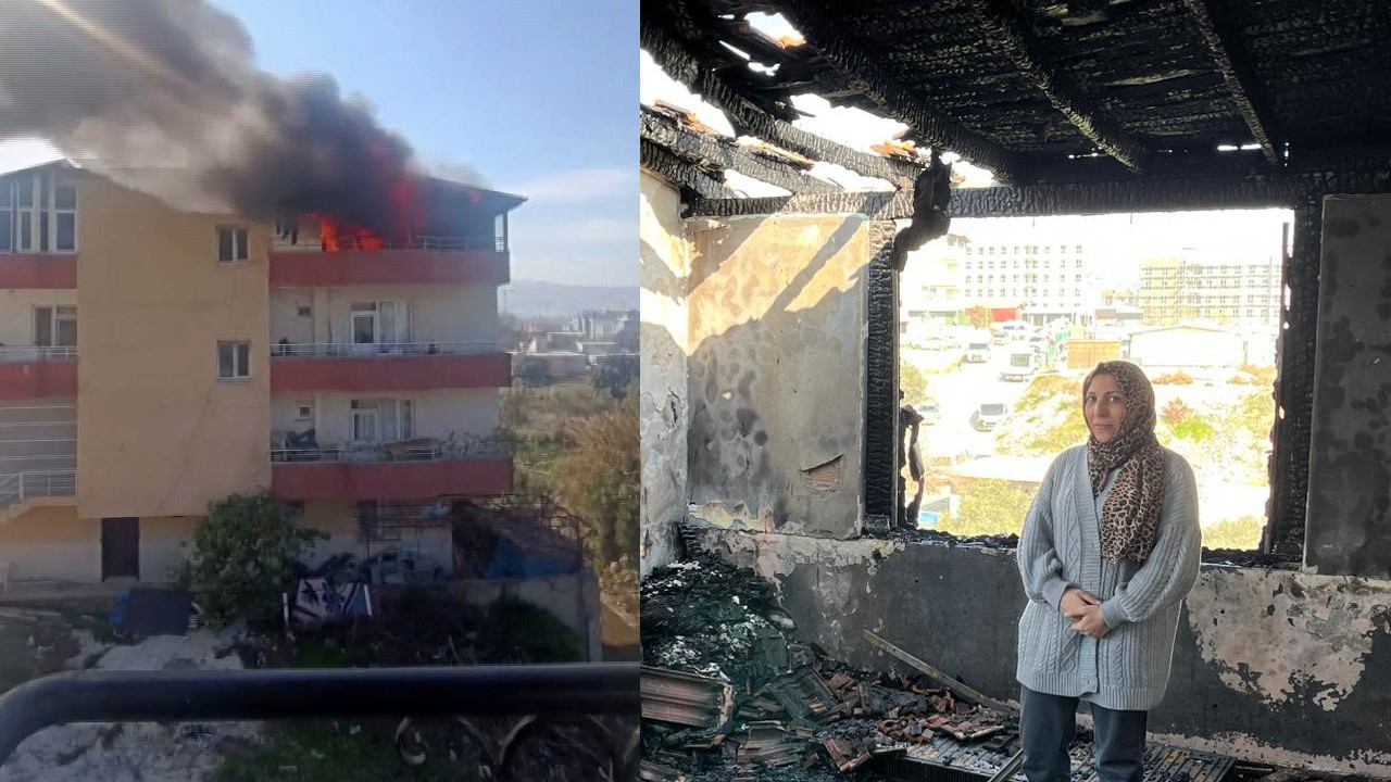 Felaketler peşlerini bırakmadı: Hatay depremi kurtuldular: Yangında evleri yandı