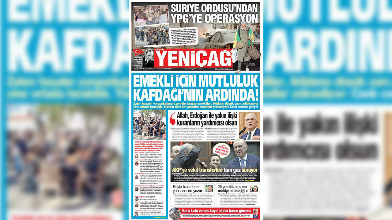Yeniçağ Gazetesi: Emekli için mutluluk Kafdağı’nın ardında