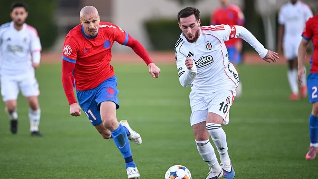Beşiktaş, hazırlık maçında FCSB'yi devirdi