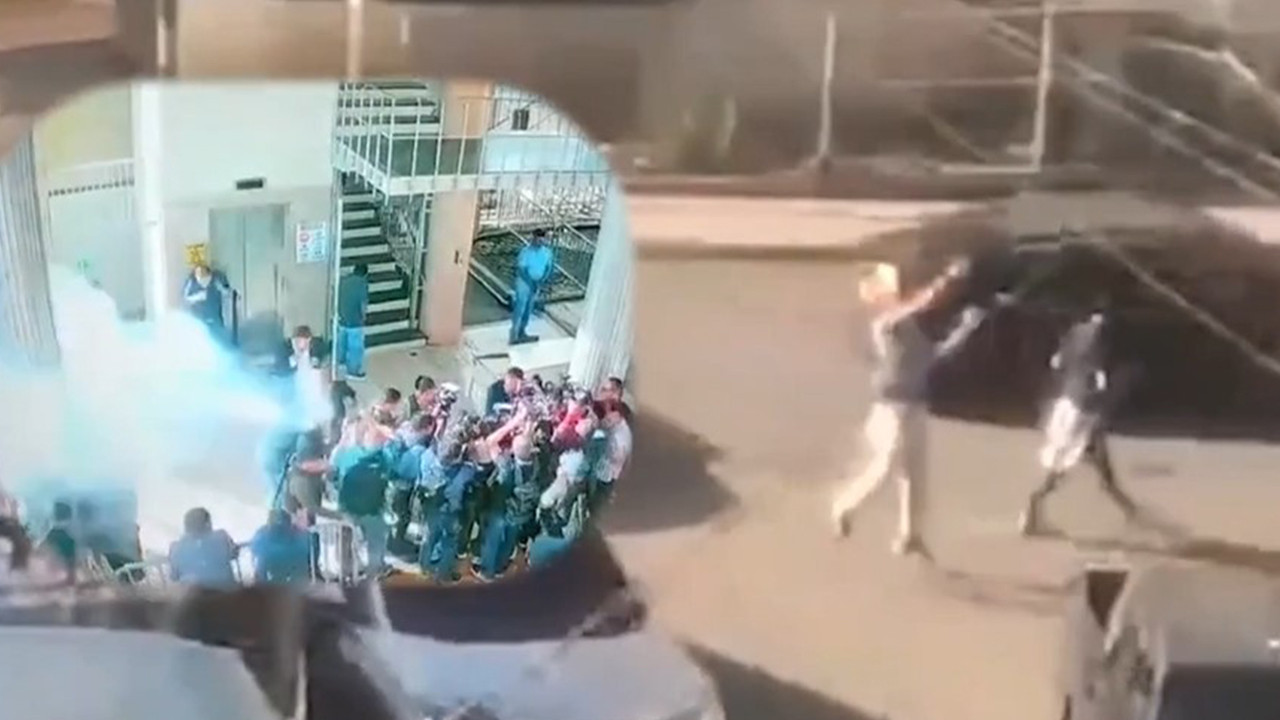 Milletvekiline kongre binanı önünde saldırı: Patlayıcı başına isabet etti