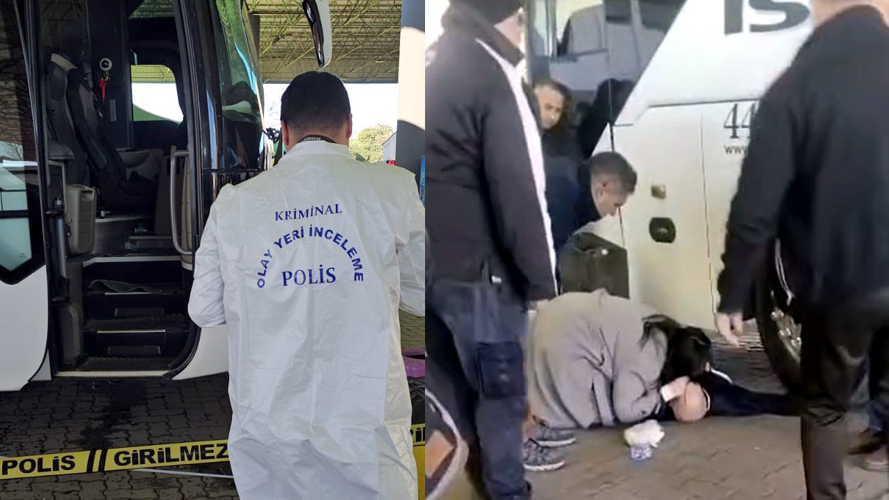 Peronda görünmez kaza: Şoförün hatası 1 ölü 1 yaralı