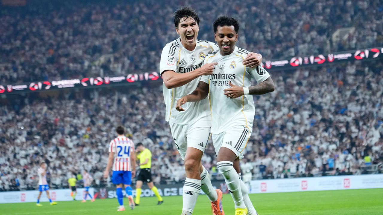 Real Madrid İspanya Süper Kupa finalinde Barcelona'nın rakibi oldu