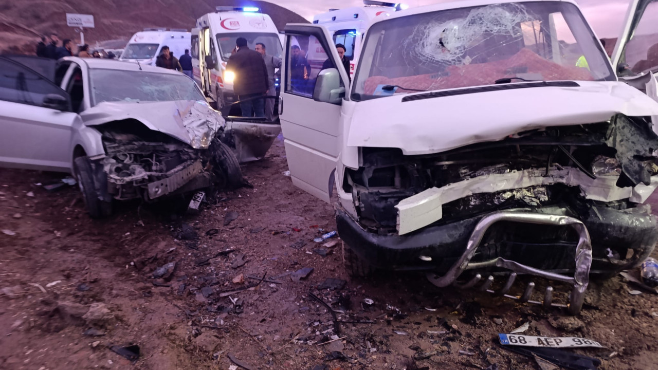 Aksaray’da feci kaza: 1 yaşındaki bebek yoğun bakımda