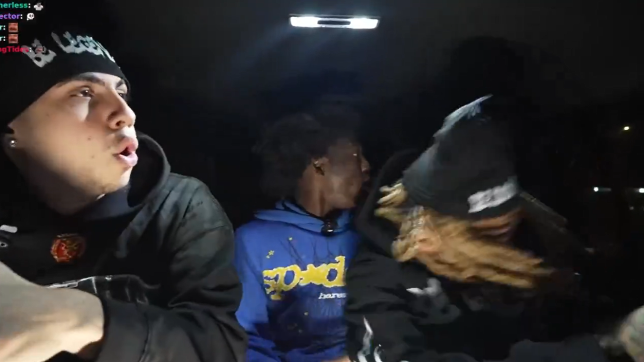 Ünlü yayıncının aracına kurşun yağmuru: Canlı yayında korkunç anlar