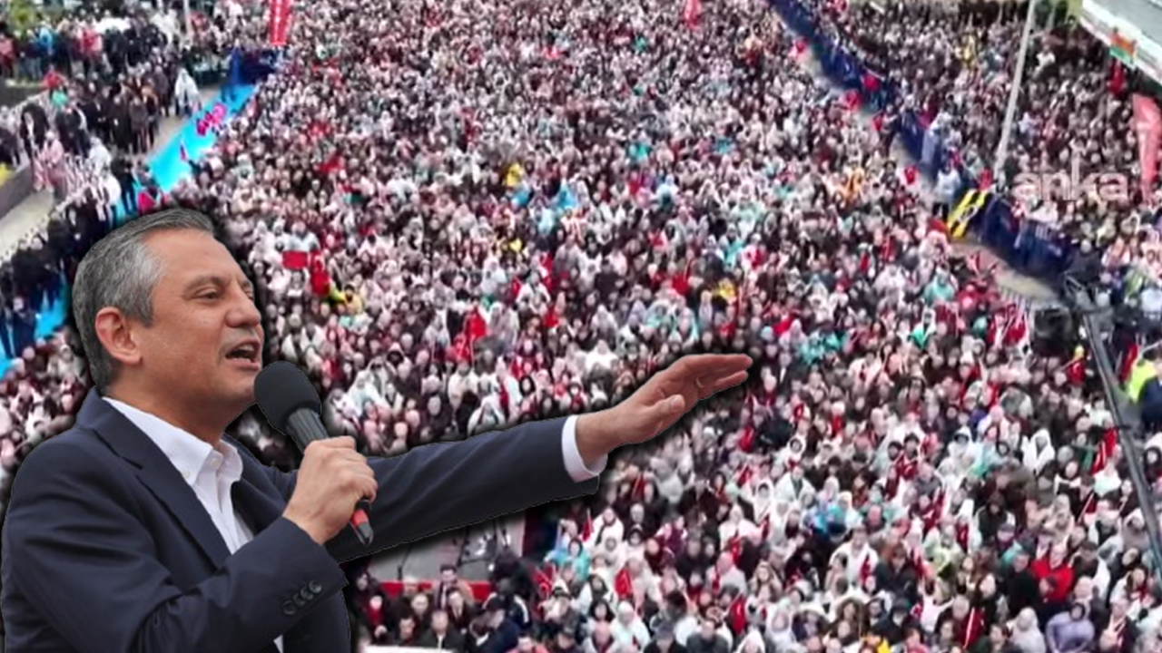 Denizlililer yağmura rağmen mitinge koştu: Onlar yolun sonunda