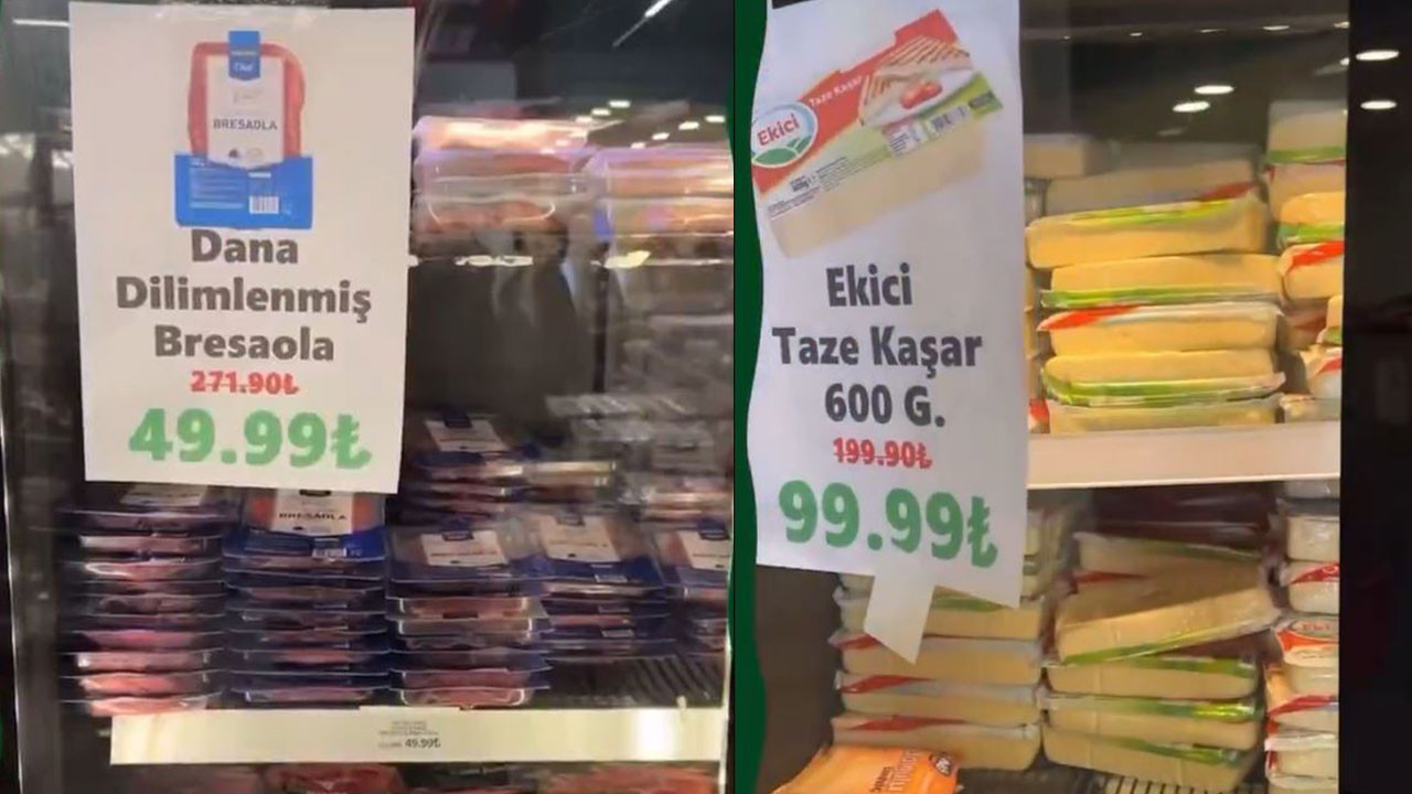 Fırsat değil utanç reyonları