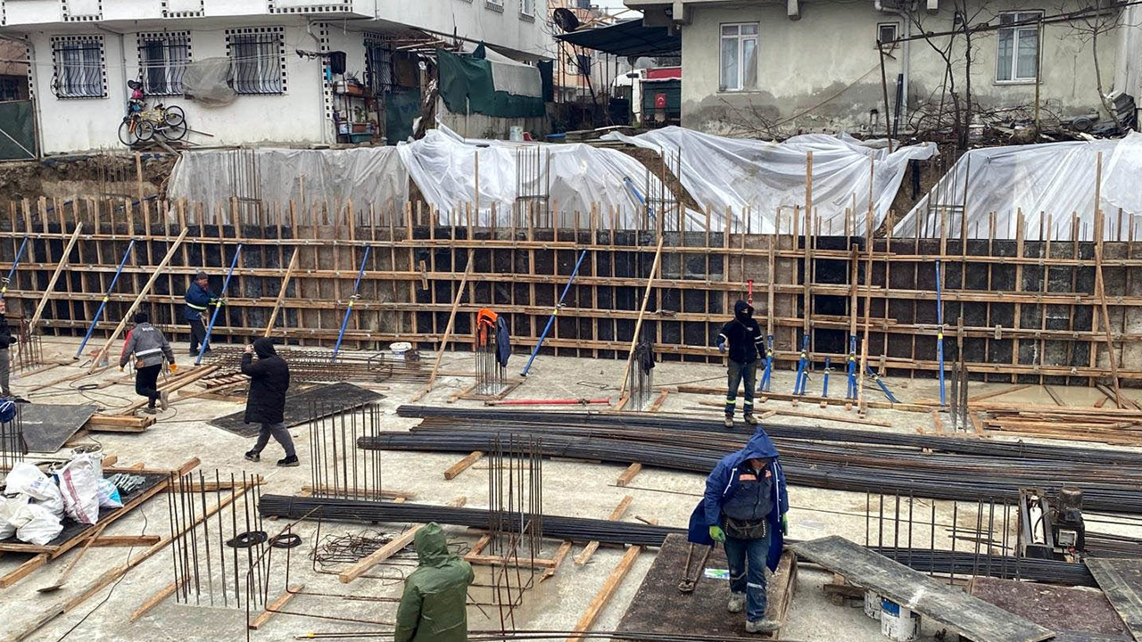 İnşaat sahasında kayma: 65 kişi otellere yerleştirildi: Tekirdağ’da korku dolu anlar