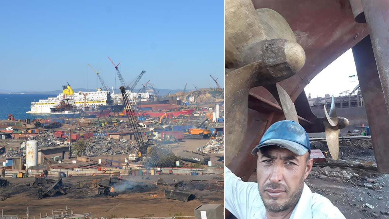 İzmir Aliağa’da görünmez kaza: Kapan vincin kancası işçiyi öldürdü