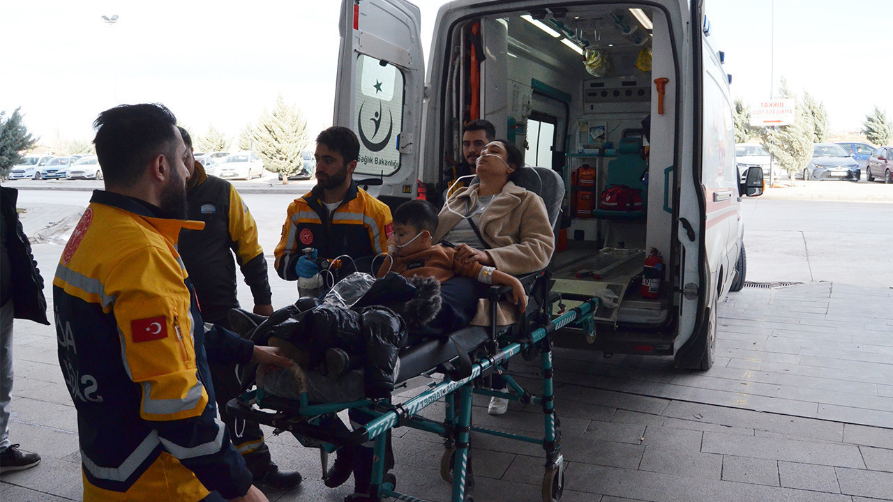 Ölümcül gaz evi sardı: 3’u çocuk 9 kişi son anda kurtarıldılar