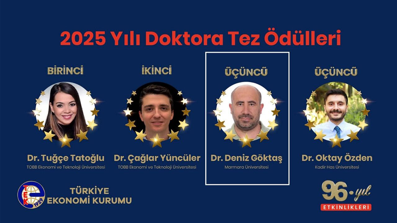 BŞEÜ Öğretim Üyesine 2025 Yılı Doktora Tez Ödülü