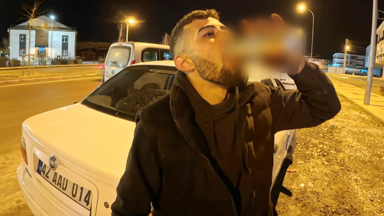 Ceza kesildi, içmeye devam etti